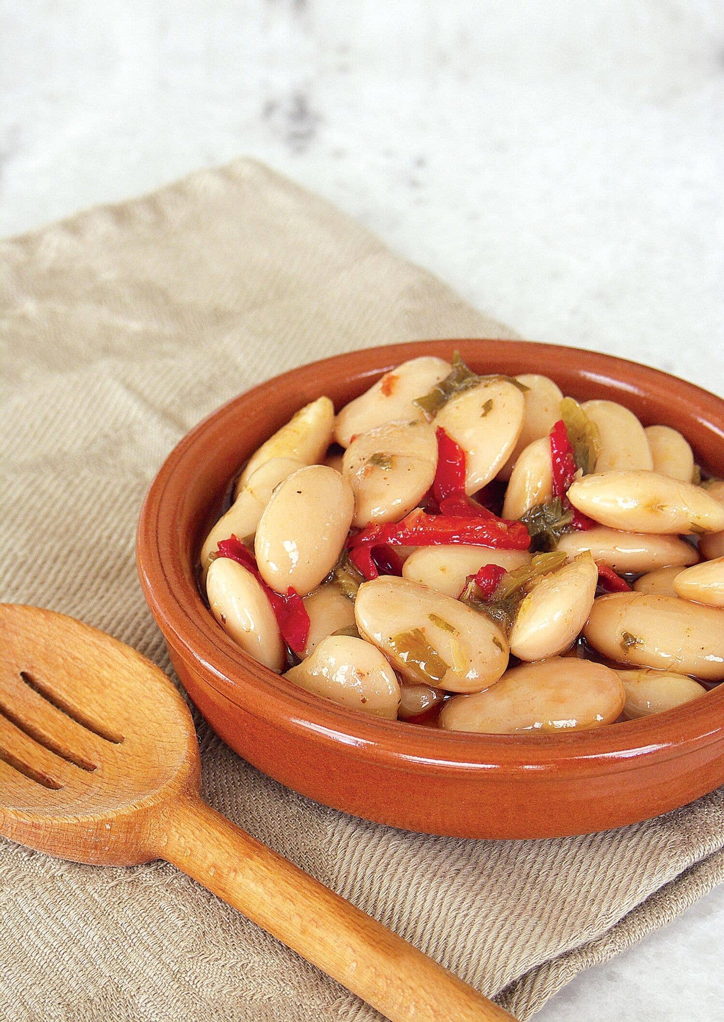 Gigandes Beans in Vinaigrette