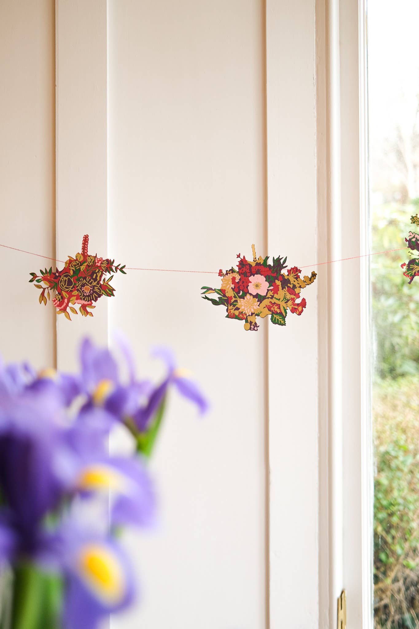 BOUQUET SEWN GARLAND