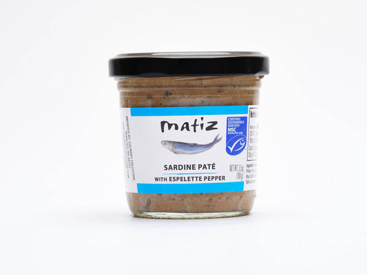 Matiz Sardine Paté w/ Espelette Pepper - 3.5 oz