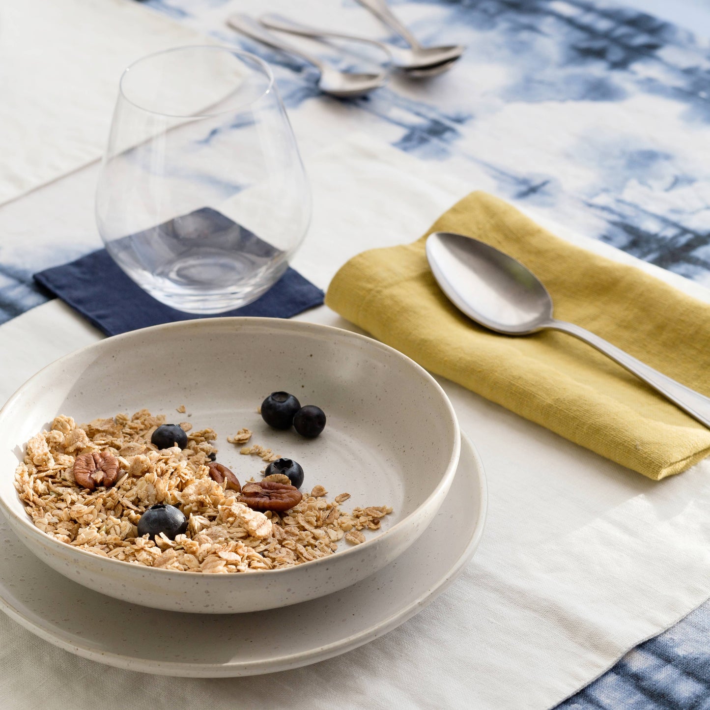 Lemon Curry Linen Napkins Set of 4 (18 inches)