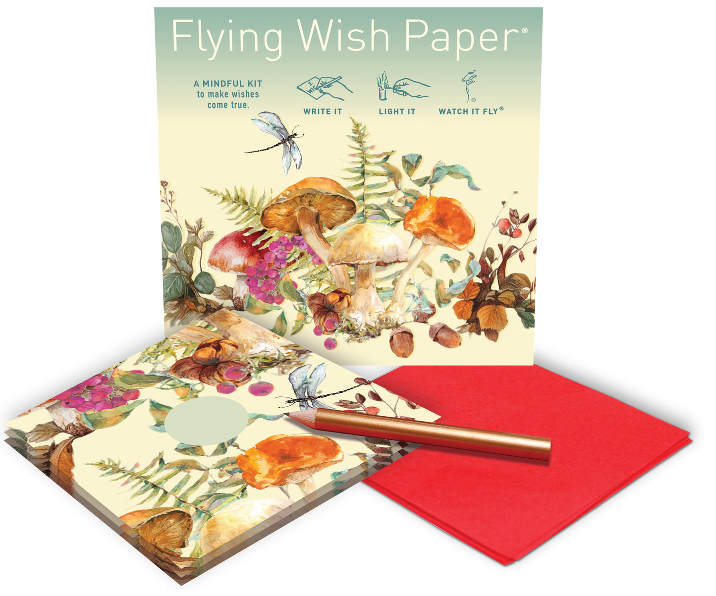 BOTANICALS - Flying Wish Paper® Mindfulness, Celebration Kit