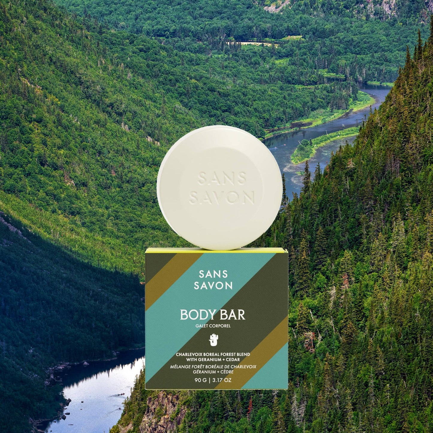 Body Bar, Charlevoix Boreal Forest Blend (90g)