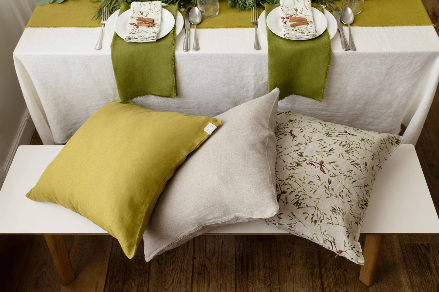 Natural Linen Pillow