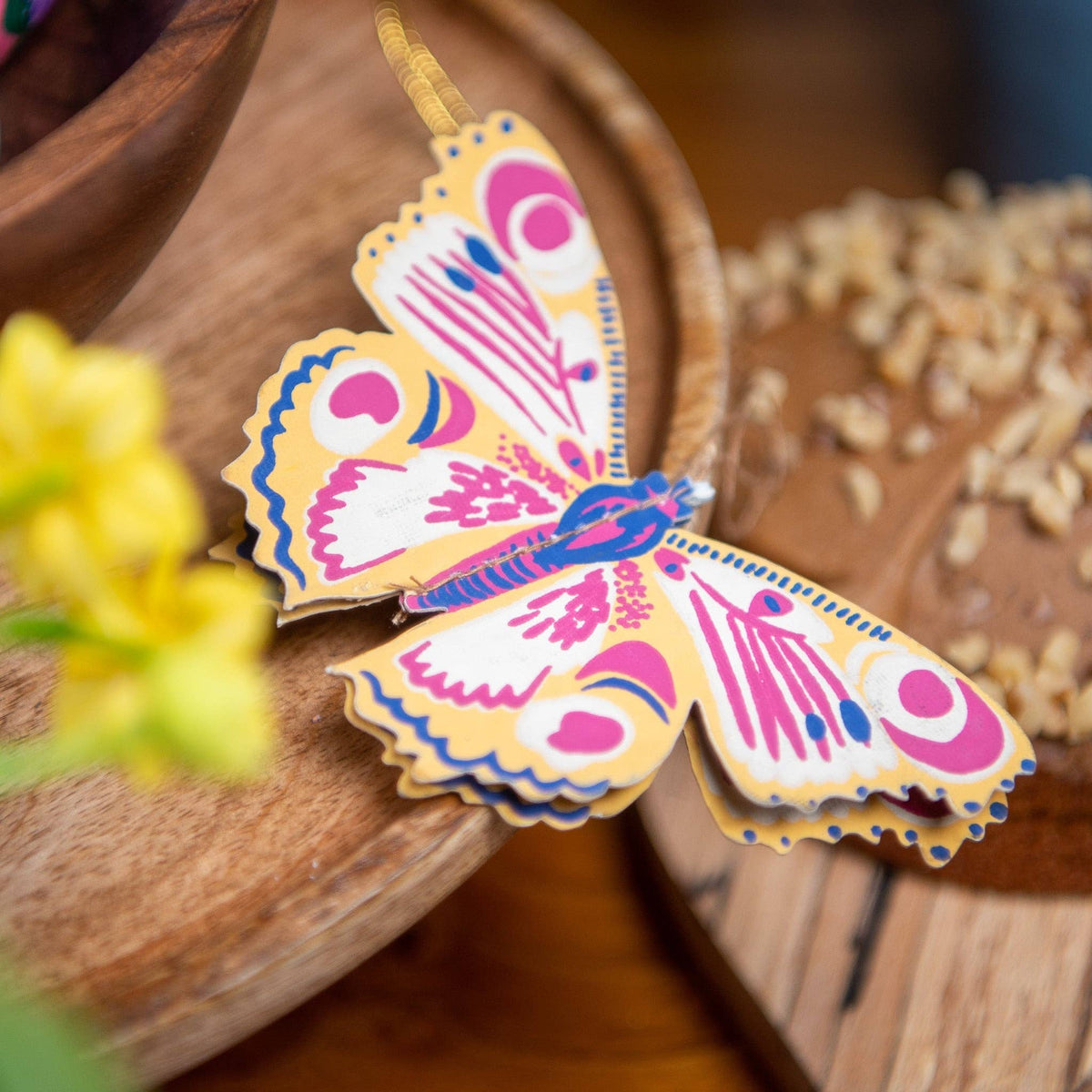 BUTTERFLIES PAPER ORNAMENTS
