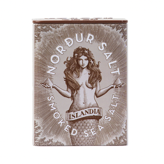 Nordur Salt -Sea Salt "Smoked" - Premium Tin Can 3.5oz: 3.5 oz