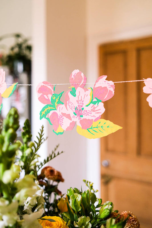 BLOSSOM SEWN GARLAND