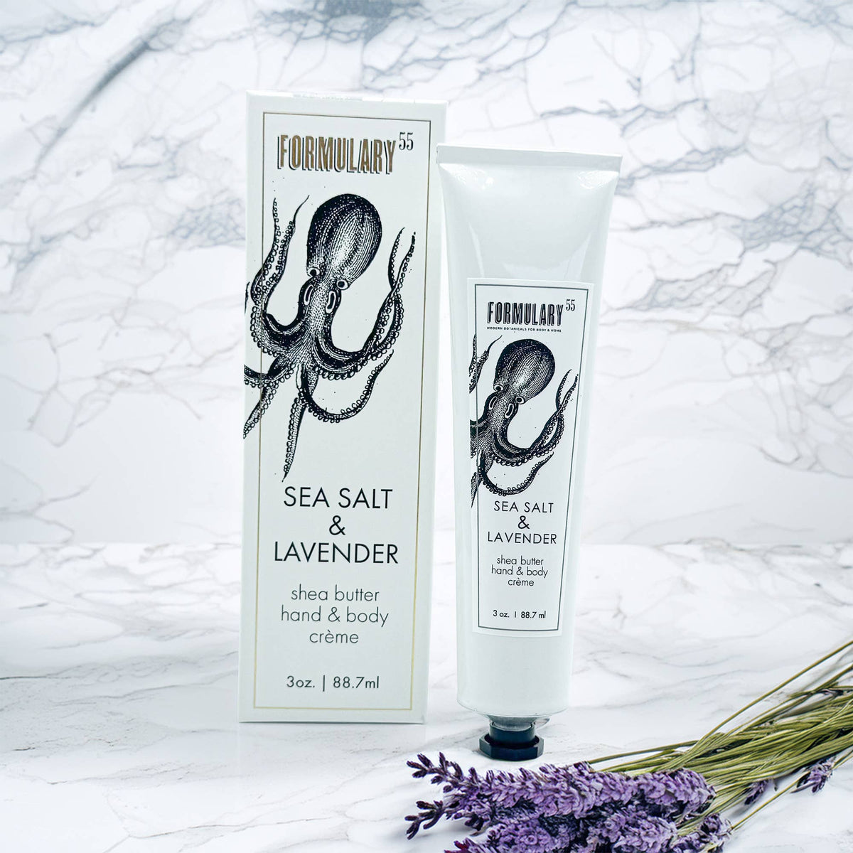 Sea Salt & Lavender - Shea Butter Hand & Body Creme Tube
