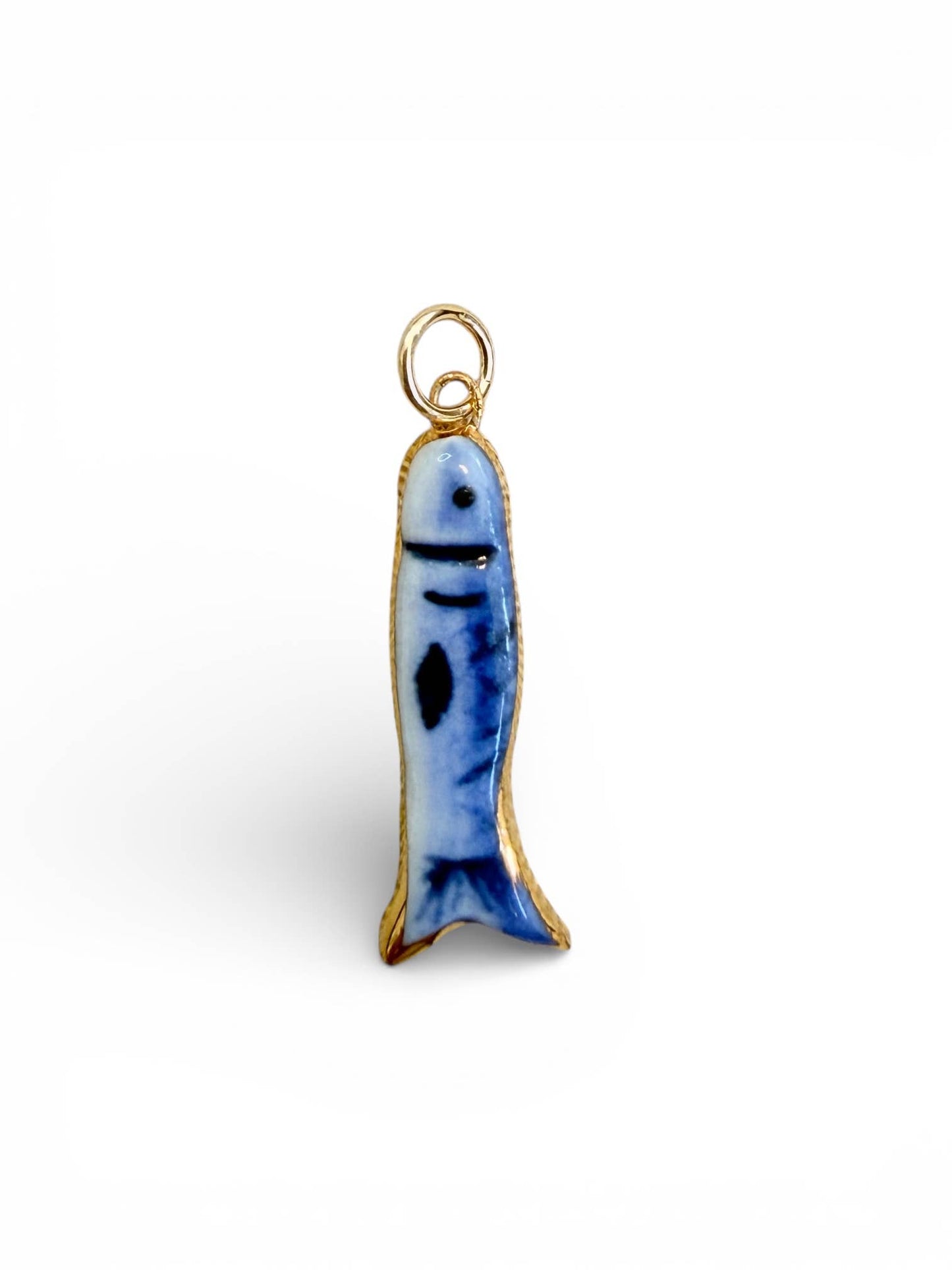 Blue Fish Charm