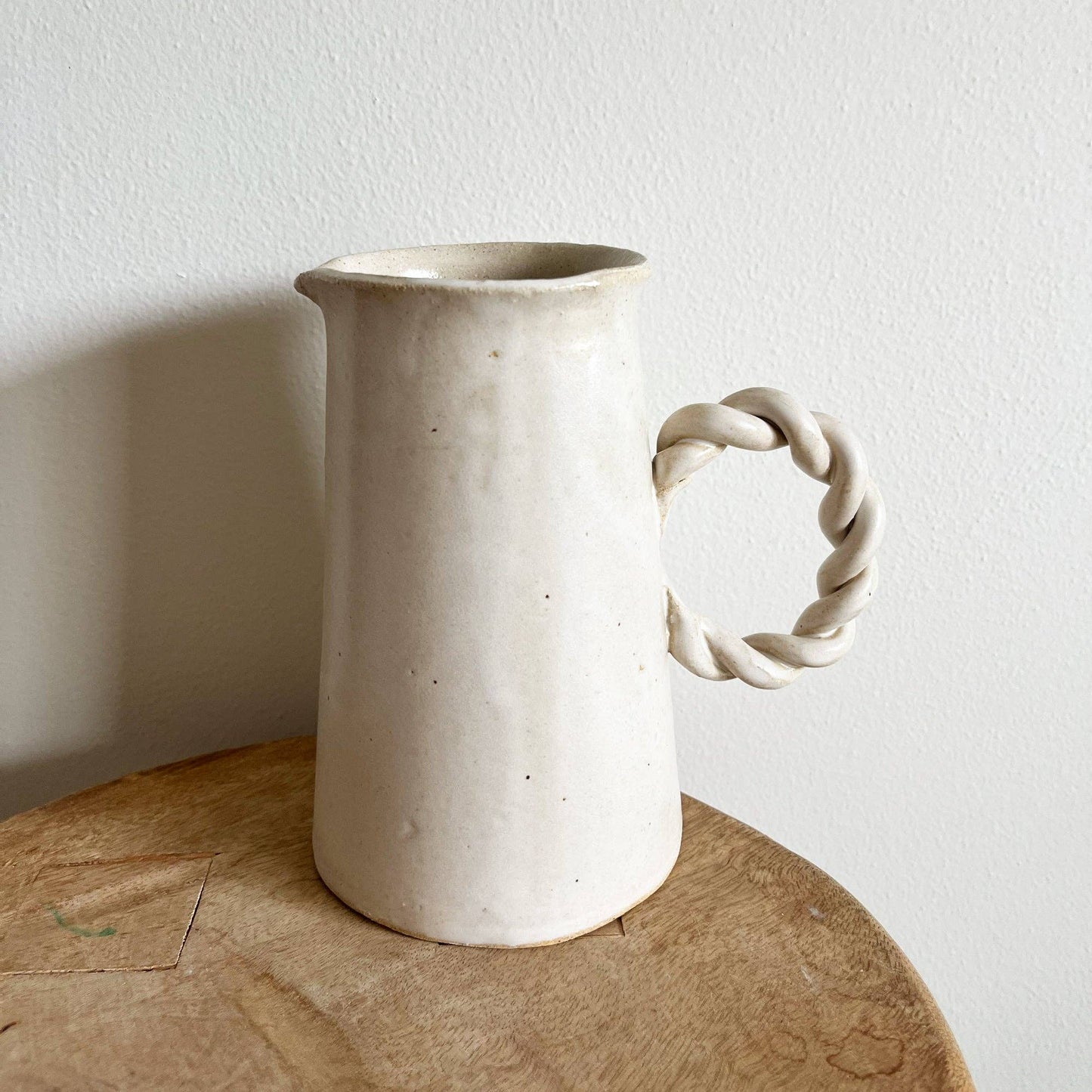 Braid Handle Pitcher: Tall