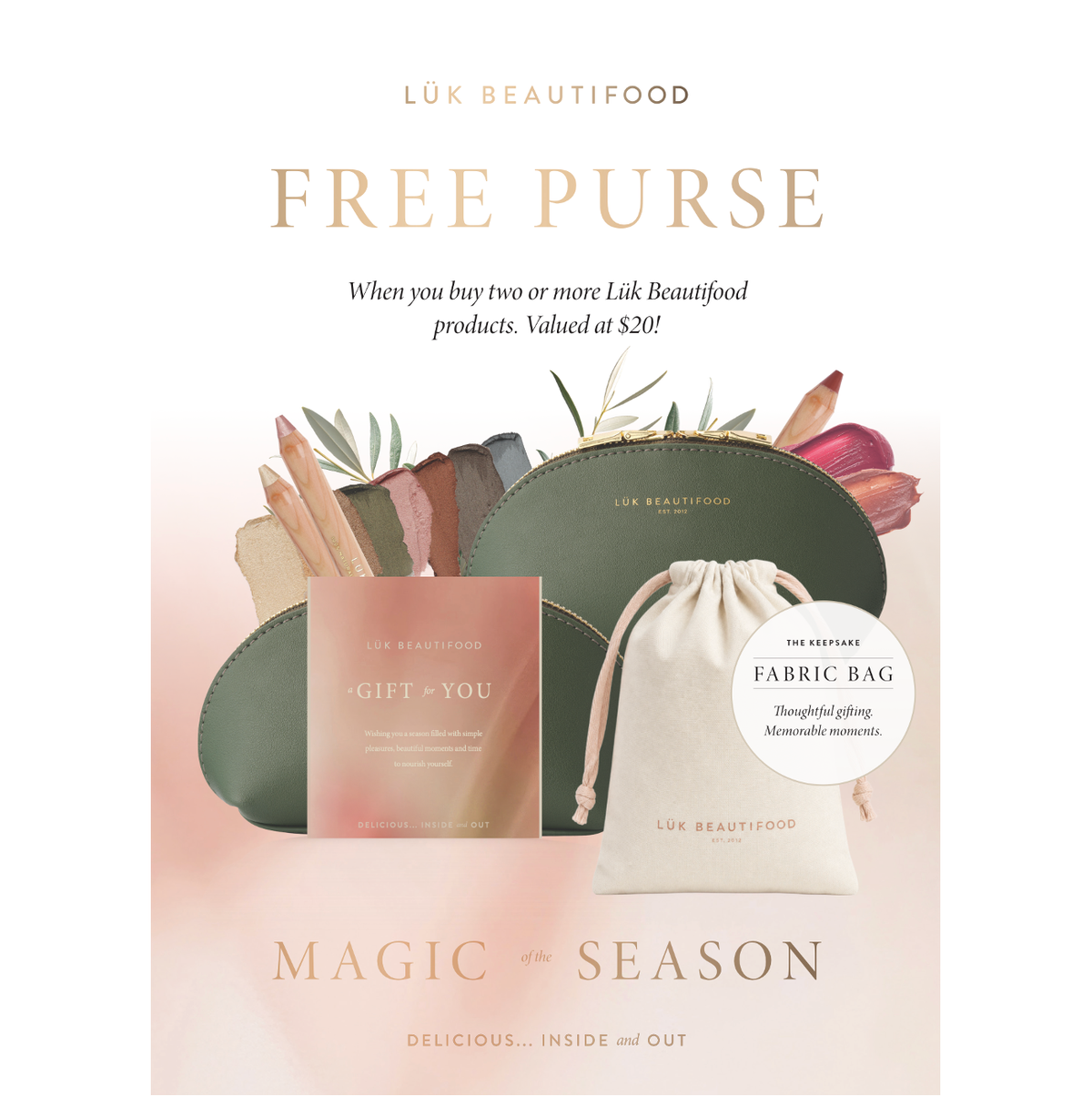 PROMO USA | Fill@Will Free Cotton Bags [HOLIDAY 2026]