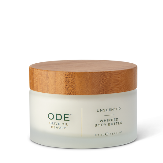 ODE Olive Oil Beauty Whipped Body Butter-UNSCENTED 5.8 FL OZ