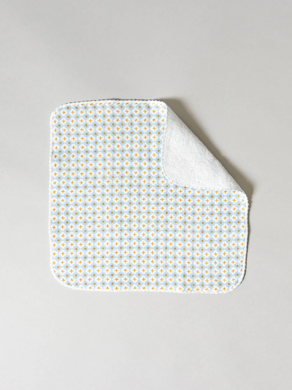 Haikara Little Handkerchief - Cross, Blue