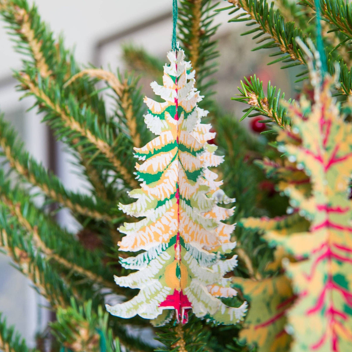 FOREST PAPER ORNAMENTS