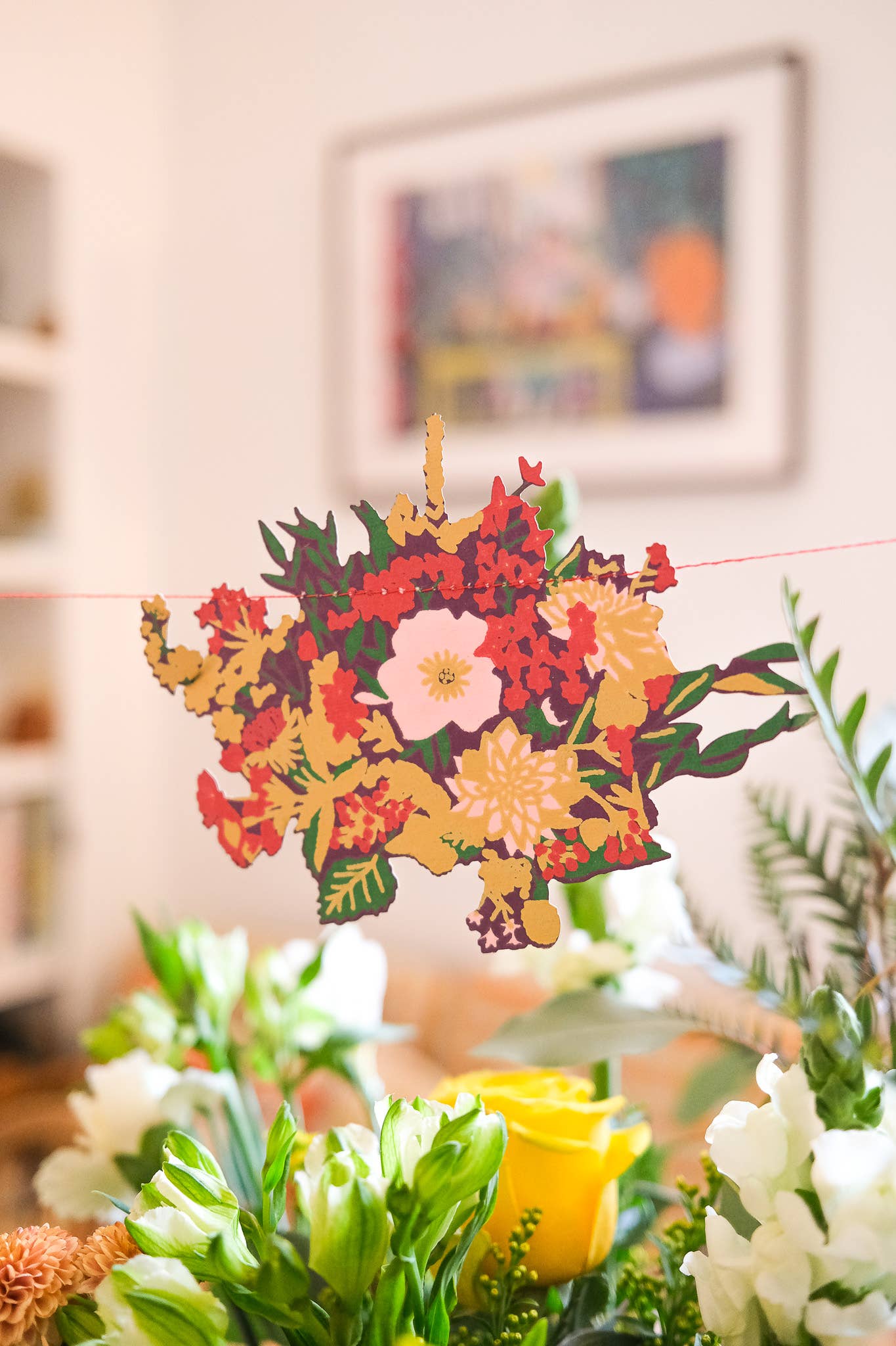 BOUQUET SEWN GARLAND