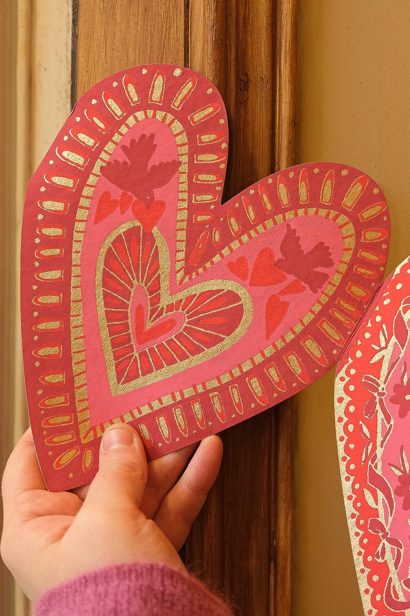HEARTS CONCERTINA GARLAND