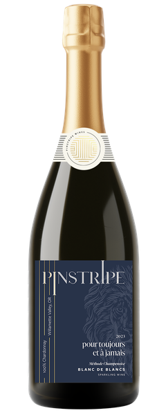 Pinstripe Pour Toujors et a Jamais Blanc de Blancs Champagne