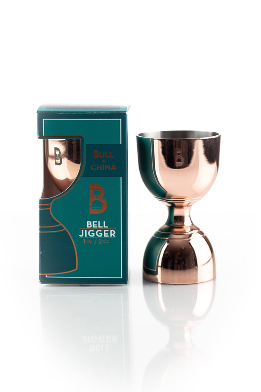 Cocktail Bell Jiggers Copper